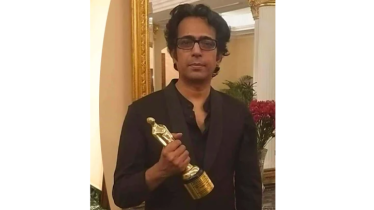 কলকাতা থেকে ২০তম টেলিসিনে অ্যাওয়ার্ড পেলেন বাপ্পা