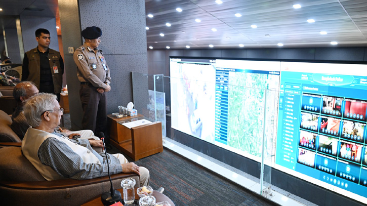 ভোটদানের চিত্র পর্যবেক্ষণ প্রধান উপদেষ্টার