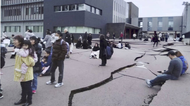 ৬.২ মাত্রার ভূমিকম্পকে কেঁপে উঠলো জাপানের চুগোকু অঞ্চল