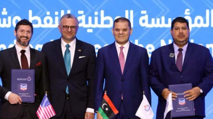 ফরাসি ও মার্কিন কোম্পানির সাথে লিবিয়ার ২০ বিলিয়ন ডলারের চুক্তি