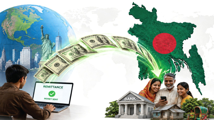 ২১ দিনে রেমিট্যান্স এলো ২৫ হাজার ৩৭৪ কোটি টাকা